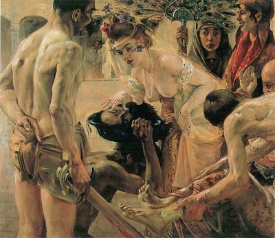 Salome von Lovis Corinth als Kunstdruck auf Leinwand