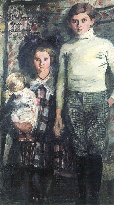 Thomas und Wilhelmine von Lovis Corinth als Kunstdruck auf Leinwand