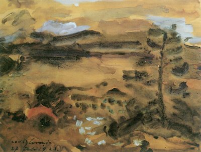 Walchenberg von Lovis Corinth als Kunstdruck auf Leinwand