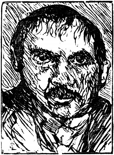 self portrait von Lovis Corinth als Kunstdruck auf Leinwand