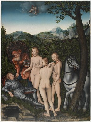 The Judgement of Paris Kunstdruck