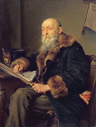 Der Starost von Ludwig Knaus als Kunstdruck auf Leinwand