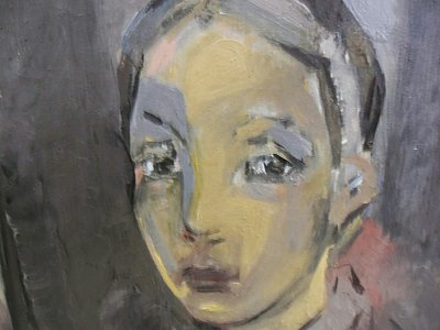 muchacha von María Gutierrez Blanchard als Kunstdruck auf Leinwand