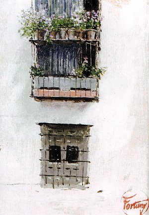 Balcon de Granada Kunstdruck