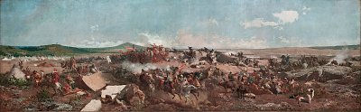 La batalla de Tetuan von Maria Fortuny als Kunstdruck auf Leinwand