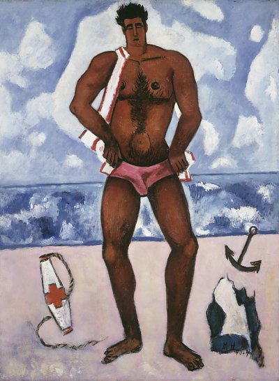 The Warriors von Marsden Hartley als Kunstdruck auf Leinwand