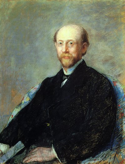 Moise Dreyfus von Mary Cassatt als Kunstdruck auf Leinwand