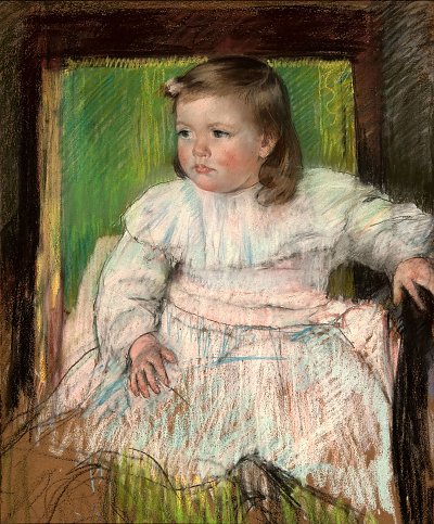 Pink Sash von Mary Cassatt als Kunstdruck auf Leinwand