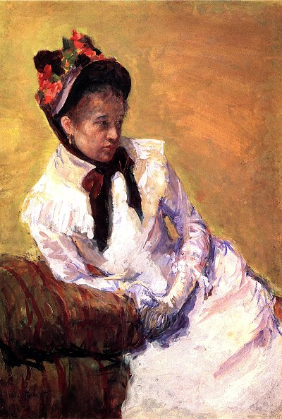 self Portrait2 von Mary Cassatt als Kunstdruck auf Leinwand