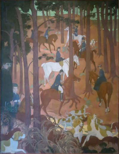 La Legende De StHubert 5Le Defaut von Maurice Denis als Kunstdruck auf Leinwand
