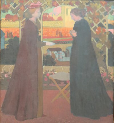 The Visitation von Maurice Denis als Kunstdruck auf Leinwand
