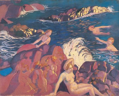 Wave von Maurice Denis als Kunstdruck auf Leinwand