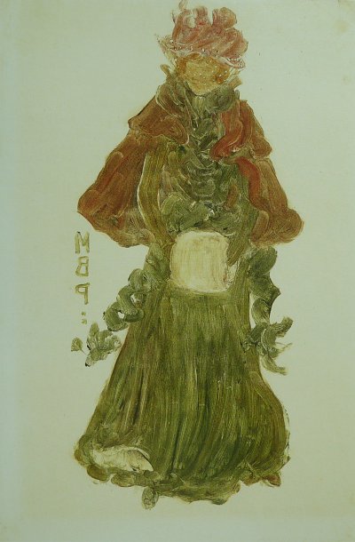 La Cape rouge von Maurice Prendergast als Kunstdruck auf Leinwand