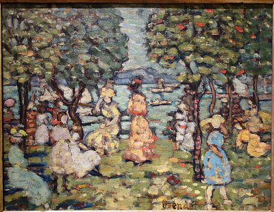 Salem von Maurice Prendergast als Kunstdruck auf Leinwand
