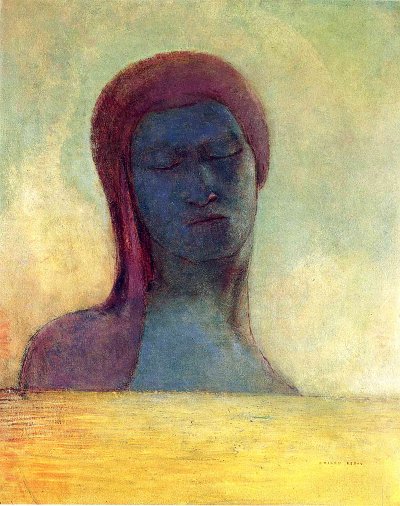 closed eyes von Maurice Prendergast als Kunstdruck auf Leinwand