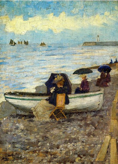 dieppe von Maurice Prendergast als Kunstdruck auf Leinwand