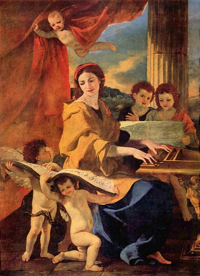 st cecilia 1628 von Maurice Prendergast als Kunstdruck auf Leinwand