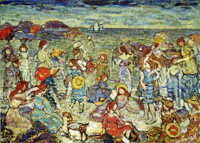 the cove von Maurice Prendergast als Kunstdruck auf Leinwand