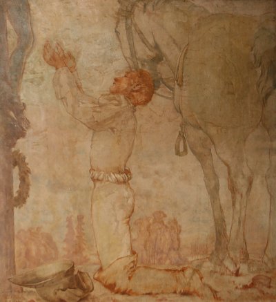 Adorant von Max Frey als Kunstdruck auf Leinwand