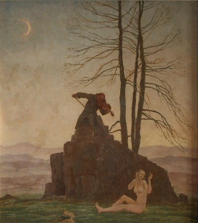 Fruehlingsliedjpg von Max Frey als Kunstdruck auf Leinwand