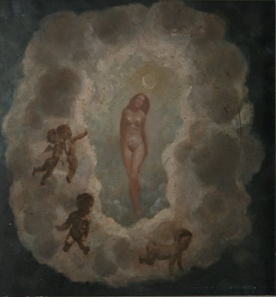 Luna von Max Frey als Kunstdruck auf Leinwand