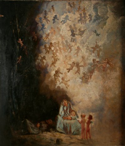 Marias Traum von Max Frey als Kunstdruck auf Leinwand