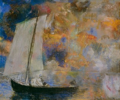 nuages fleurs von Max Kurzweil als Kunstdruck auf Leinwand