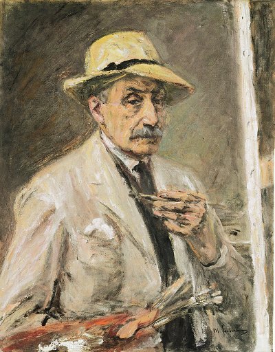 Bildnis Paul von Hindenburg von Max Liebermann als Kunstdruck auf Leinwand