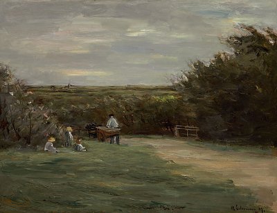 Landschaft bei Noordwijk Noordwijk Binnen von Max Liebermann als Kunstdruck auf Leinwand