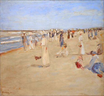 Wannsee Berlin 2 von Max Liebermann als Kunstdruck auf Leinwand