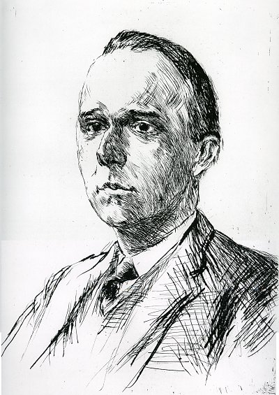 Werner Jaeger von Max Liebermann als Kunstdruck auf Leinwand