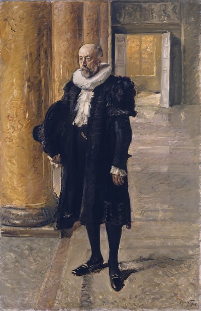 Buergermeister von Max Slevogt als Kunstdruck auf Leinwand
