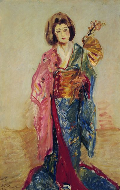 Sada Yakko von Max Slevogt als Kunstdruck auf Leinwand