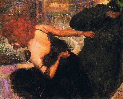 Totentanz von Max Slevogt als Kunstdruck auf Leinwand