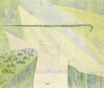 ANDANTE IV von Mikalojus Konstantinas Ciurlionis als Kunstdruck auf Leinwand