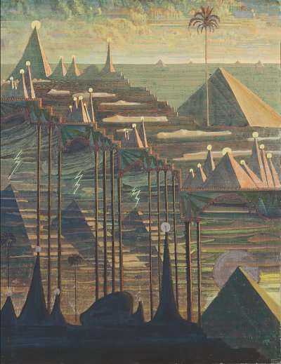 Allegro von Mikalojus Konstantinas Ciurlionis als Kunstdruck auf Leinwand