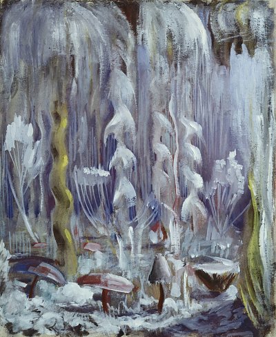 Creation of the world X von Mikalojus Konstantinas Ciurlionis als Kunstdruck auf Leinwand