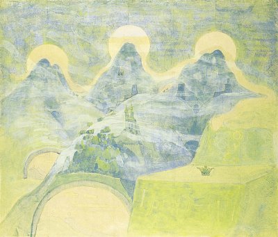 Finale III von Mikalojus Konstantinas Ciurlionis als Kunstdruck auf Leinwand