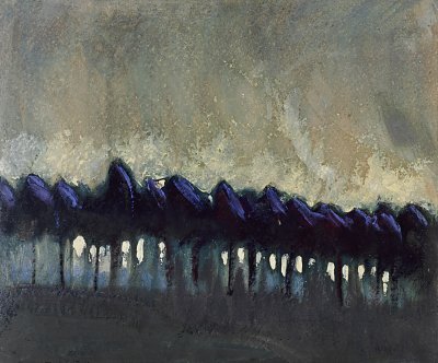 Forest von Mikalojus Konstantinas Ciurlionis als Kunstdruck auf Leinwand