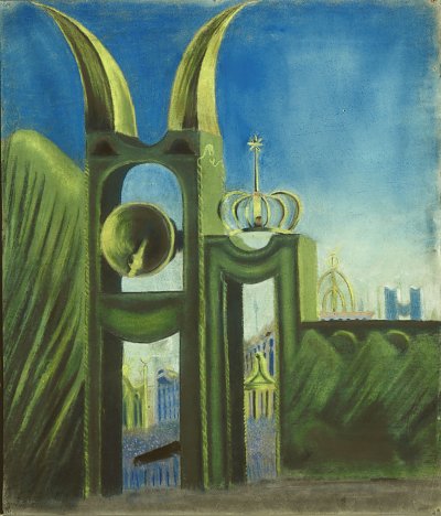 Funeral smphony I von Mikalojus Konstantinas Ciurlionis als Kunstdruck auf Leinwand