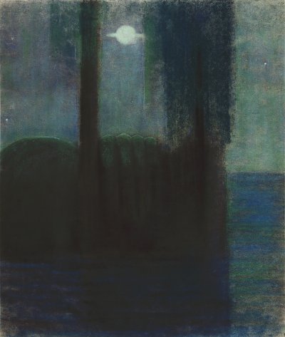 NIGHT von Mikalojus Konstantinas Ciurlionis als Kunstdruck auf Leinwand