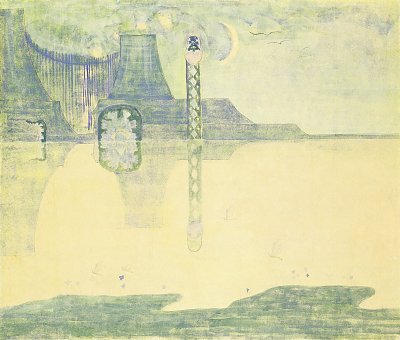 SCHERZO II von Mikalojus Konstantinas Ciurlionis als Kunstdruck auf Leinwand