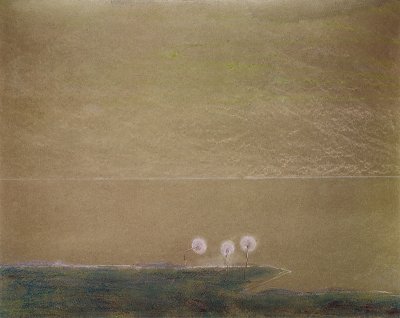 Silence von Mikalojus Konstantinas Ciurlionis als Kunstdruck auf Leinwand