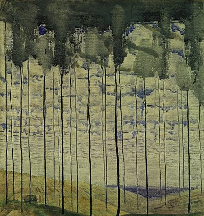 Summer von Mikalojus Konstantinas Ciurlionis als Kunstdruck auf Leinwand