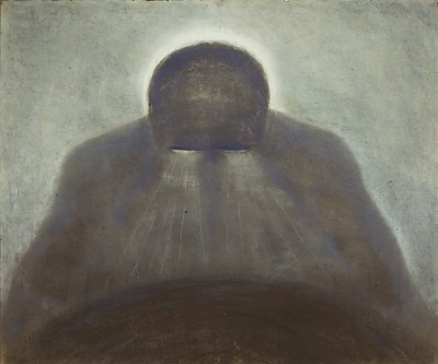 THE THOUGHT von Mikalojus Konstantinas Ciurlionis als Kunstdruck auf Leinwand
