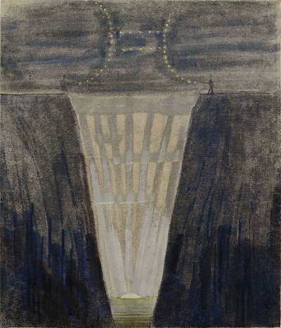 The sun is passing the sign of gemini von Mikalojus Konstantinas Ciurlionis als Kunstdruck auf Leinwand