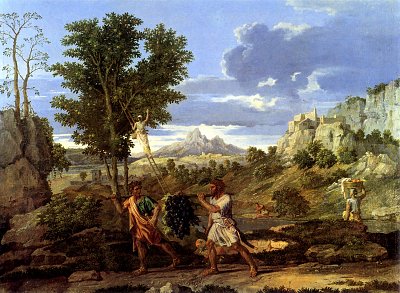 Four seasons autumn von Nicolas Poussin als Kunstdruck auf Leinwand