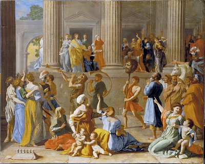 The Triumph of David von Nicolas Poussin als Kunstdruck auf Leinwand