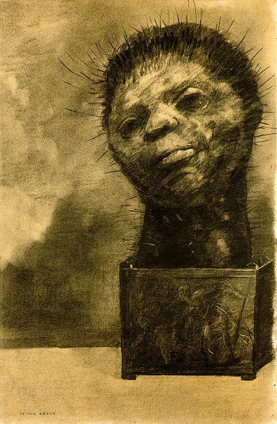 Cactus man von Odilon Redon als Kunstdruck auf Leinwand