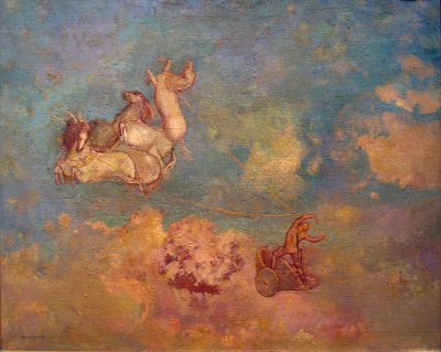 Chariot Apoll von Odilon Redon als Kunstdruck auf Leinwand